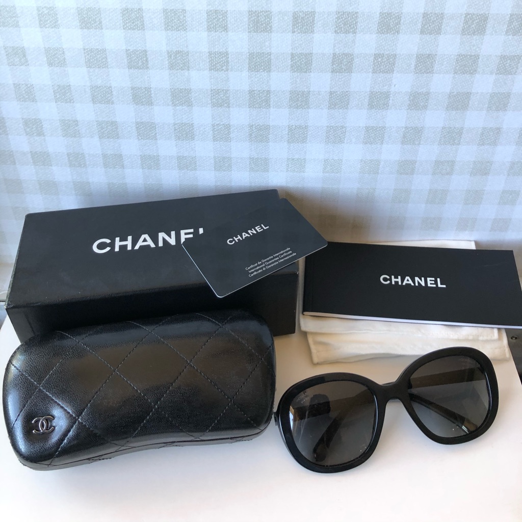 Chanel Quilted Cc Sunglasses